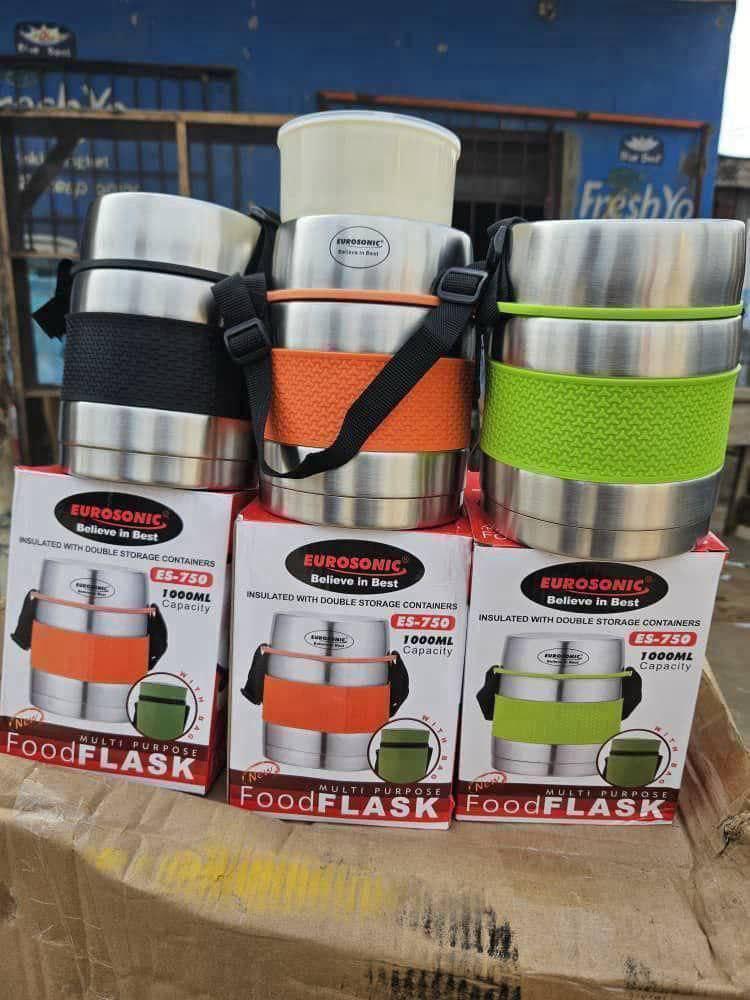 Es750. 100ml flask with inner and bag