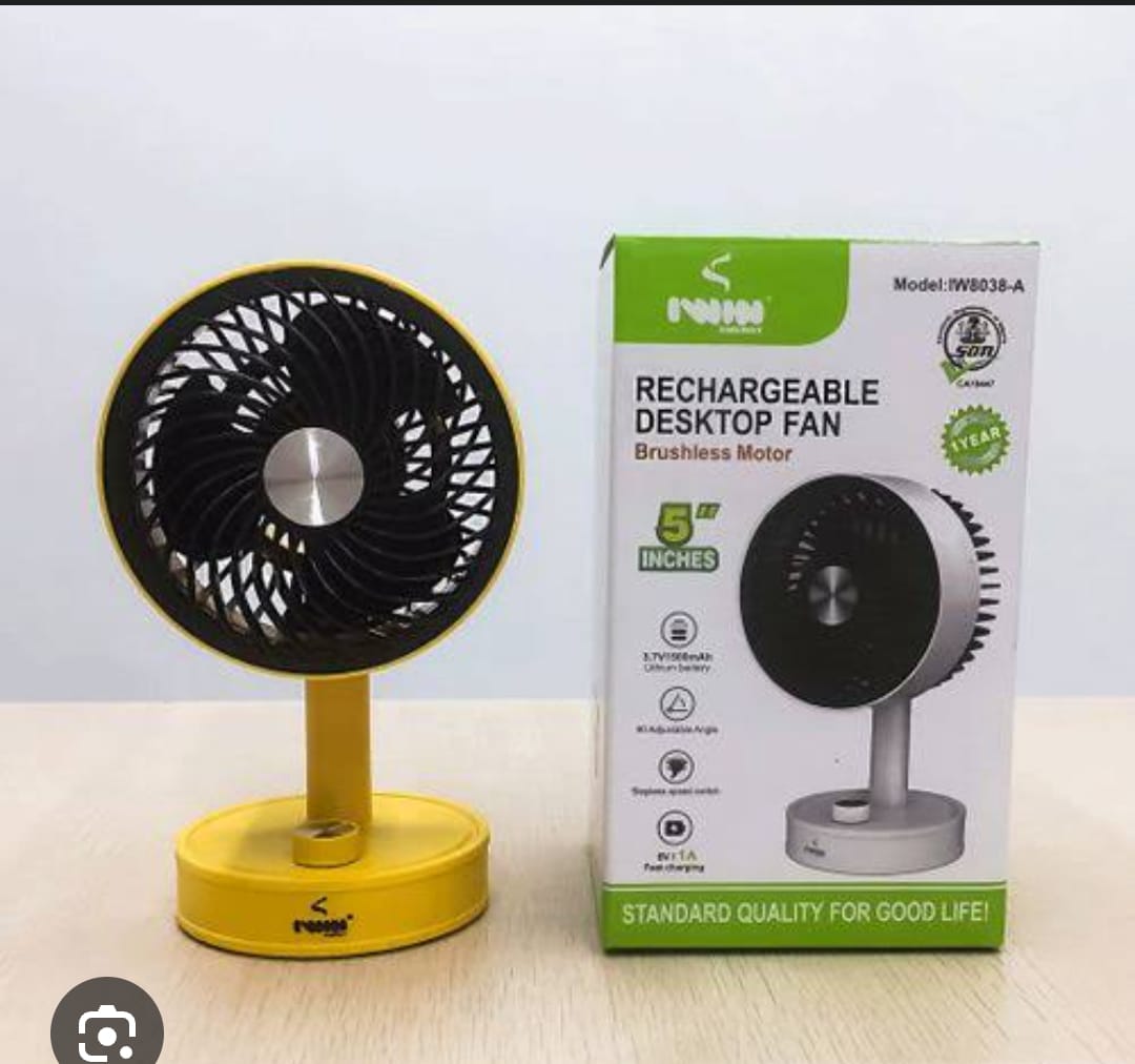 Desktop reachable fan